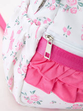 Load image into Gallery viewer, RYLEE FAITH - FLORAL BOW PRINT BACKPACK