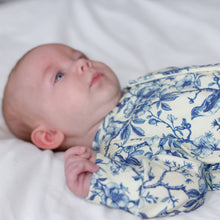 Load image into Gallery viewer, UNISEX BABY COTTON SLEEPSUIT - WILLOW FLOWER PRINT