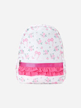 Load image into Gallery viewer, RYLEE FAITH - FLORAL BOW PRINT BACKPACK