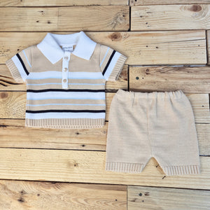 LITTLE NOSH - BOYS KNITTED SET