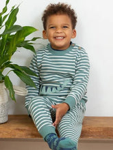 Load image into Gallery viewer, KITE - STRIPY JOGGERS SAGE