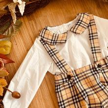 Load image into Gallery viewer, BUTTON UP BABY - BEIGE AND BLACK SET