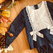 Load image into Gallery viewer, BUTTON UP BABY - NAVY SHIFT DRESS