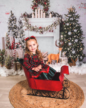 Load image into Gallery viewer, BUTTON UP BABY - CHRISTMAS DRESS - TARTAN
