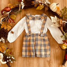 Load image into Gallery viewer, BUTTON UP BABY - BEIGE AND BLACK SET